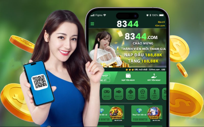 Hình ảnh quảng cáo của j888 hiển thị nền tảng và các lợi ích